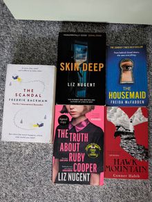 Books - Liz Nugent, Fredrik Backman