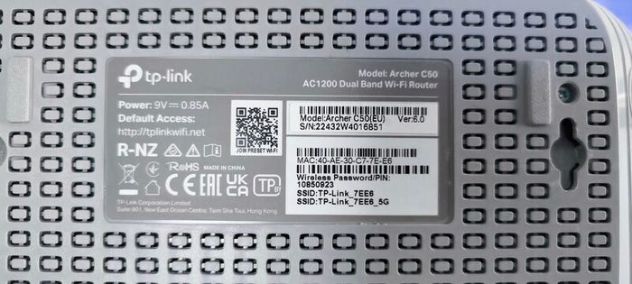 Router TP-Link Archer C50
