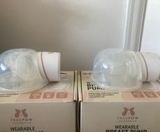 Fraupow Wearable Breast Pump x2 barely used