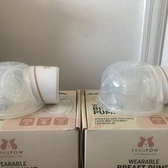 Fraupow Wearable Breast Pump x2 barely used