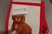 Dog lovers oven gloves