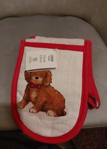 Dog lovers oven gloves