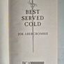 Joe Abercrombie First Law 1st edition Trilogy + Best Served Cold Hardback Set BCA 1st Print Image 4
