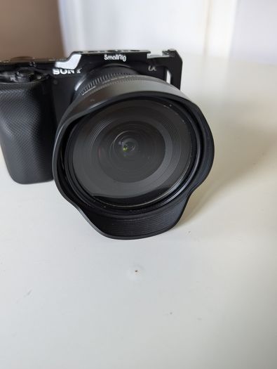 Sony ZV-E10 with Sigma 10-18 mm wide angle lens
