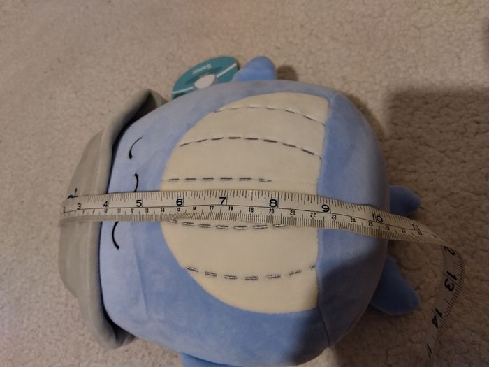 Squishmallows Samir the Blue Whale with Bucket Hat,  NEW WITH TAGS