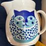 Vintage Arabia Finland Happy Cat pitcher Image 3
