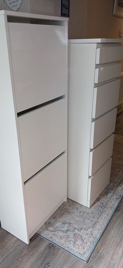 chest draw + shoe rack