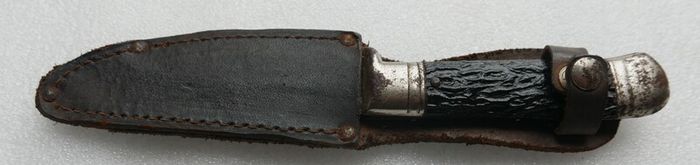 Vintage Hunting Knife with Sheath