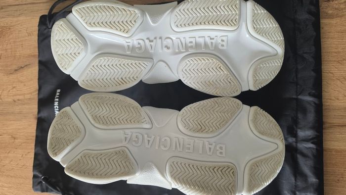 Balenciaga triple s monoblock rubber