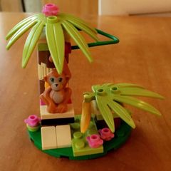 lego friends orangutan's banana tree 41045