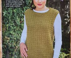 New - A Knitting Pattern - Tank Top - E