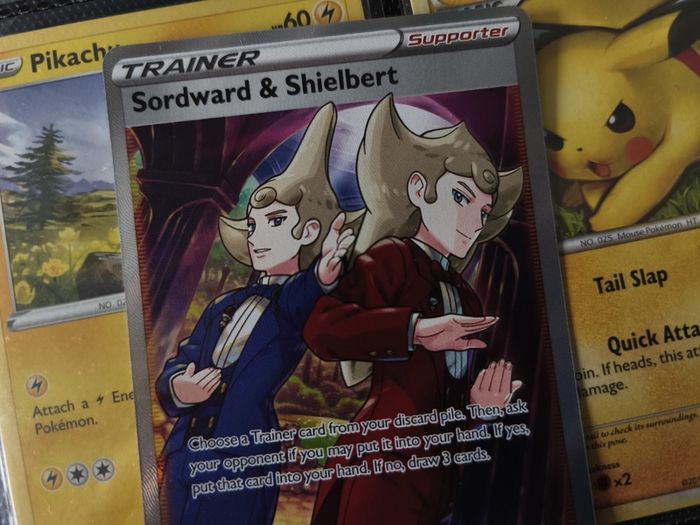 Sordward & Shielbert ! Ultra Rare ! from Silver Tempest Set ! 2022 ! Pokemon Card !