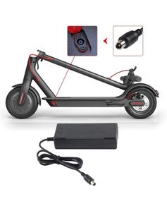 Battery Charger For Electric Scooter Aovo/Pro, Xiaomi MI M365/Pro, Segway Ninebot Scooter 42v 2A UK PLUG