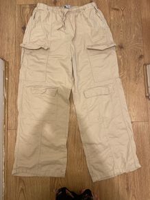 Rita Ora cargo pants straight leg