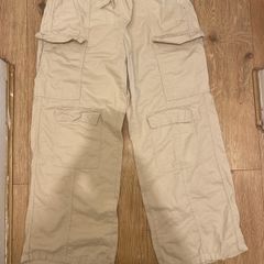 Rita Ora cargo pants straight leg