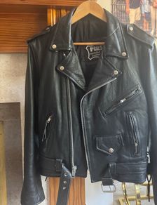 Biker Leather Jacket Vintage