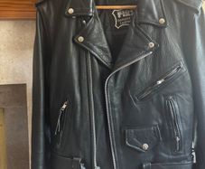 Biker Leather Jacket Vintage