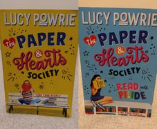 The Paper and Hearts Society books by Lucy Powrie