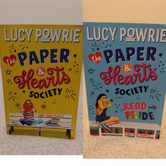 The Paper and Hearts Society books by Lucy Powrie