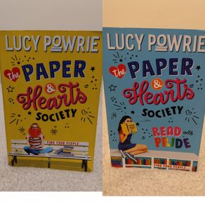The Paper and Hearts Society books by Lucy Powrie