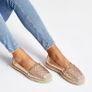 River Island Gold Espadrilles Image 2
