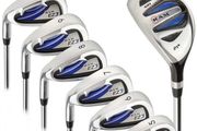 NEW Left Handed Mens Golf Clubs Set RAM Ez3 Irons &amp; Hybrid