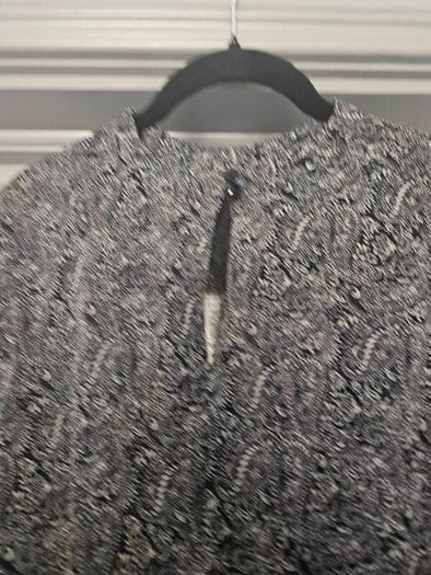 New look black and white dress