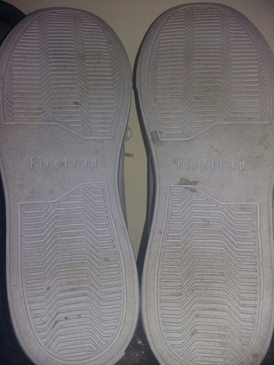Firetrap Real Leather Trainers