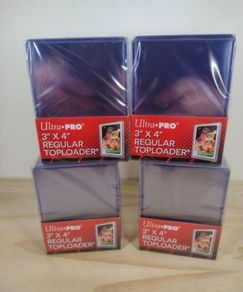 Ultra Pro Regular Toploaders (25 Pack) X 4 - Pokemon cards