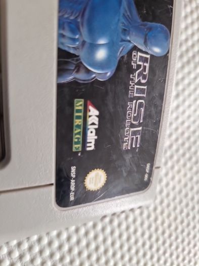 Rise of the Robots Snes Super Nintendo Arcade Retro Games Original