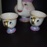 mrs potts teapot, cups and money box Image 9