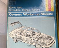 Haynes Manual: 76-80 Renault 20