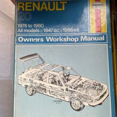 Haynes Manual: 76-80 Renault 20