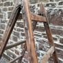 Vintage Wooden Ladder Image 3
