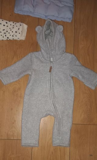 baby clothes, play mat & rattle