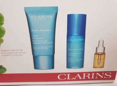 New Clarins Hydra Essentiel Set