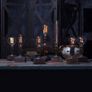 Weathered Wood Night Light Table Lamp Vintage Desk Lamp E26/E27 Edison Bulb Wooden Base Retro Industrial Steampunk Iron Pipe Flange Dimmable (FREE SHIPPING) Image 4