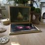 Two gold framed fruit prints. Image 4