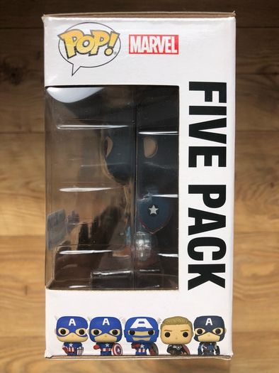 Captain America: Through the Ages 5 Pack Funko Pop!