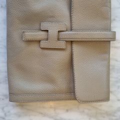 italian taupe leather bag