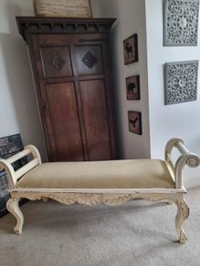 Stunning Carved Bench
