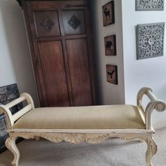 Stunning Carved Bench