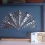 Vintage framed Spanish fan, great condition, D18, post 10e Image 4