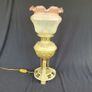 Vintage brass oil lamp converted working Image 2