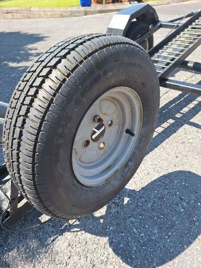 Motorcycle trailer.