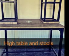 Bar Table  and stool