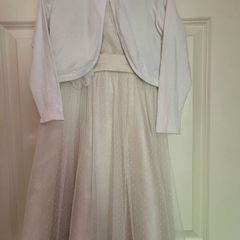 Girls Dress & Cardigan 3-4yrs