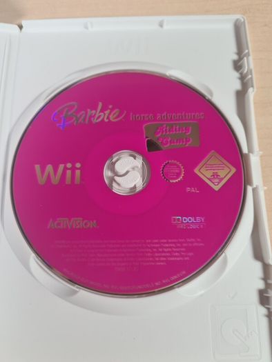 Nintendo Wii Barbie Horse Adventures Riding Camp Video Game