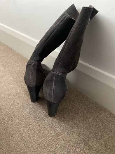 Boots Clarks suede leather