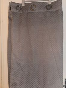 Heavy grey lined Curtains 90 x 90